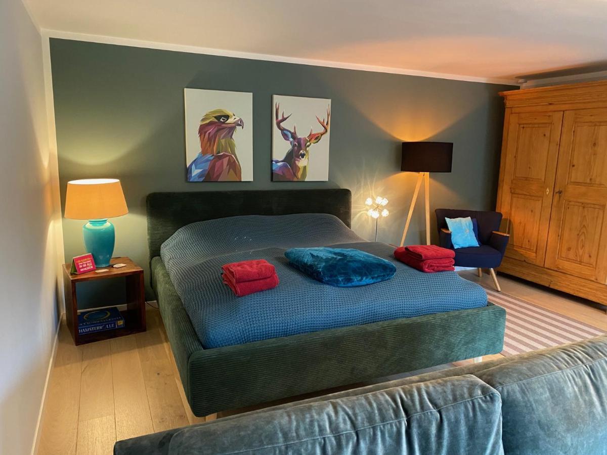 Schöne Wohnung mit Ausblick und Gartensitzplatz Lörrach Exterior foto