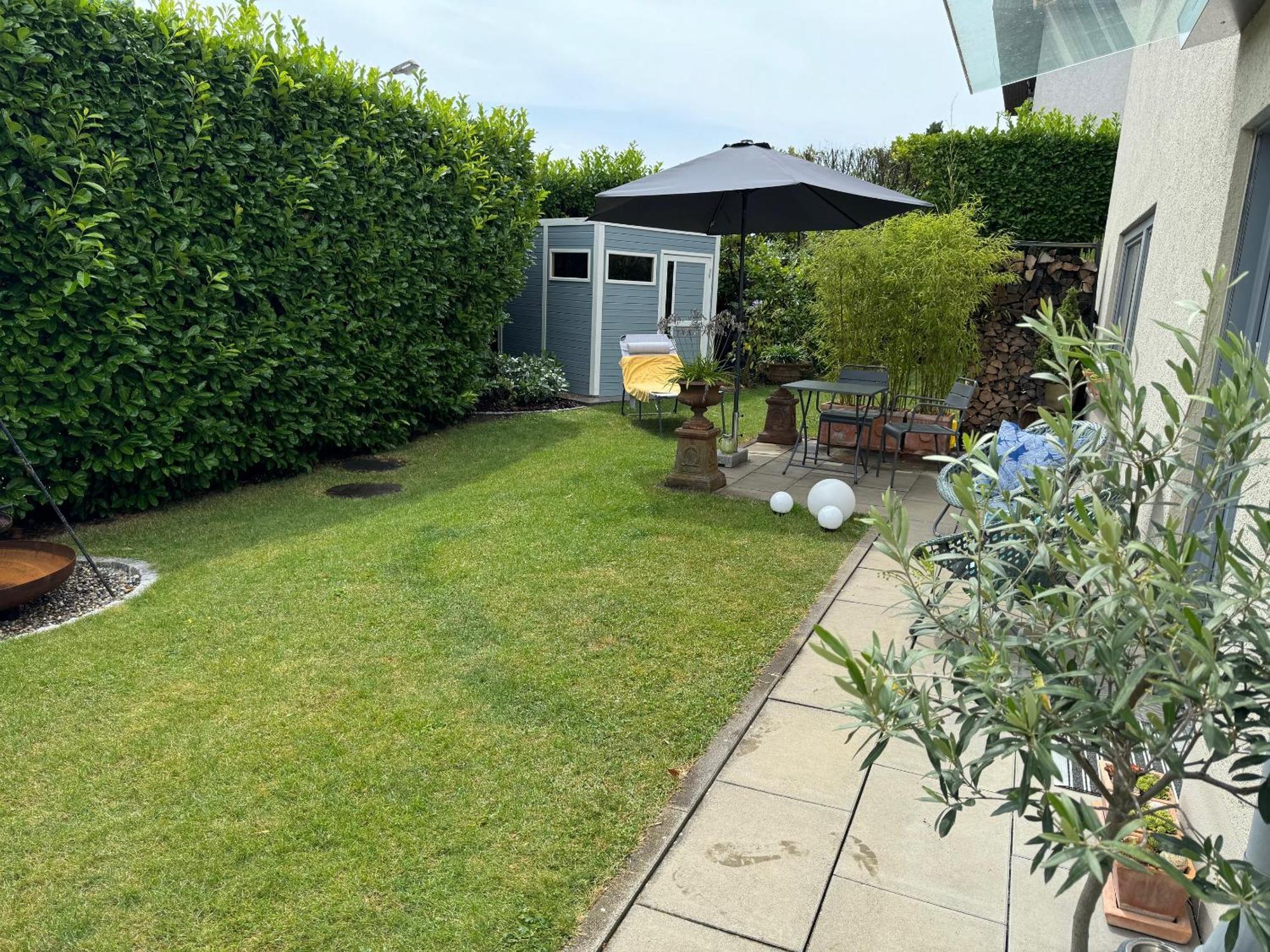 Schöne Wohnung mit Ausblick und Gartensitzplatz Lörrach Exterior foto